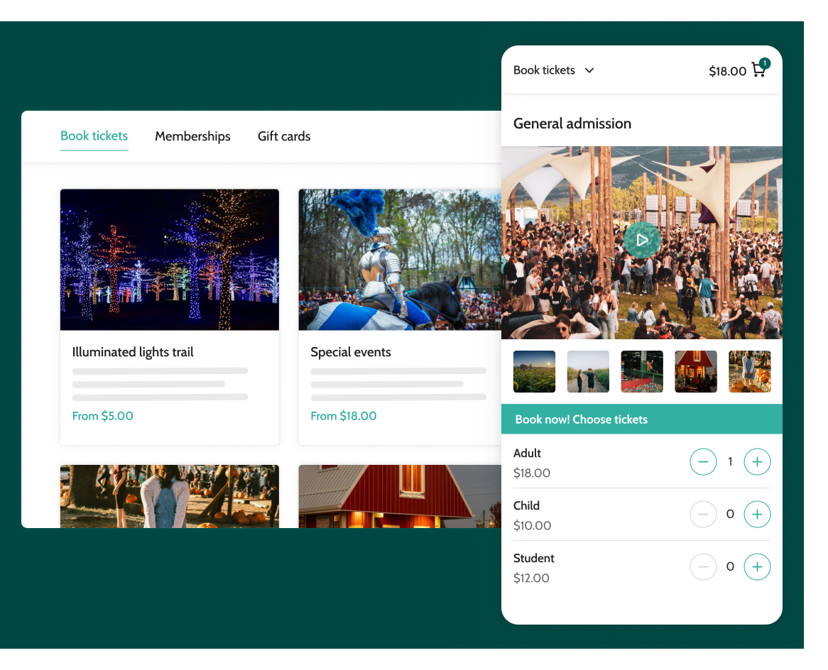 Online view of the best event ticketing system